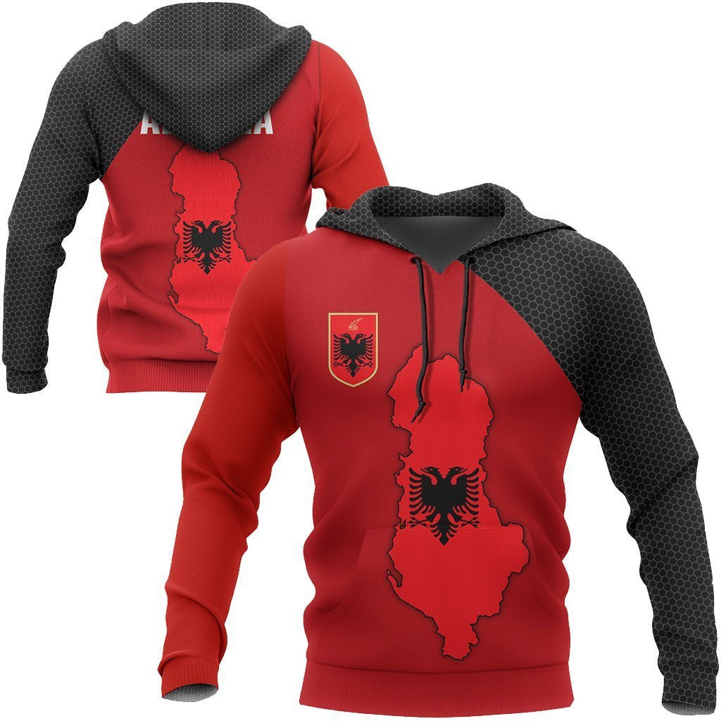 Albania Map Special Hoodie NNK 1130 - Amaze Style™