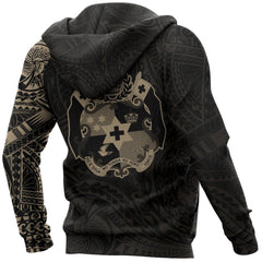 Tonga in My Heart Polynesian Tattoo Style Hoodie NNK 1206 - Amaze Style™