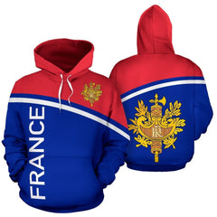 France All Over Hoodie - Curve Version NNK 1301 - Amaze Style™-Apparel