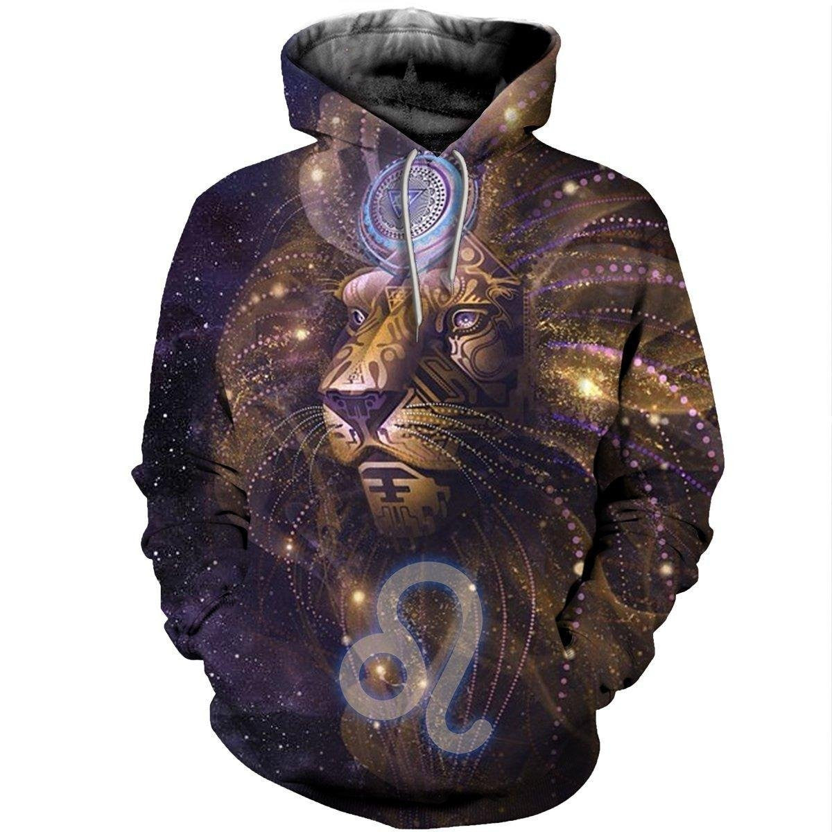 3D ALL OVER PRINTED LEO ZODIAC T SHIRT NTH160863 - Amaze Style™-Apparel