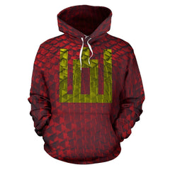 Lithuania Red Armor Hoodie - Amaze Style™-Apparel