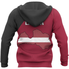 Latvia Map Special Pullover Hoodie - Amaze Style™