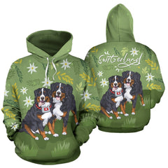 Bernese Mountain Dog™ Switzerland Hoodie K5 - Amaze Style™