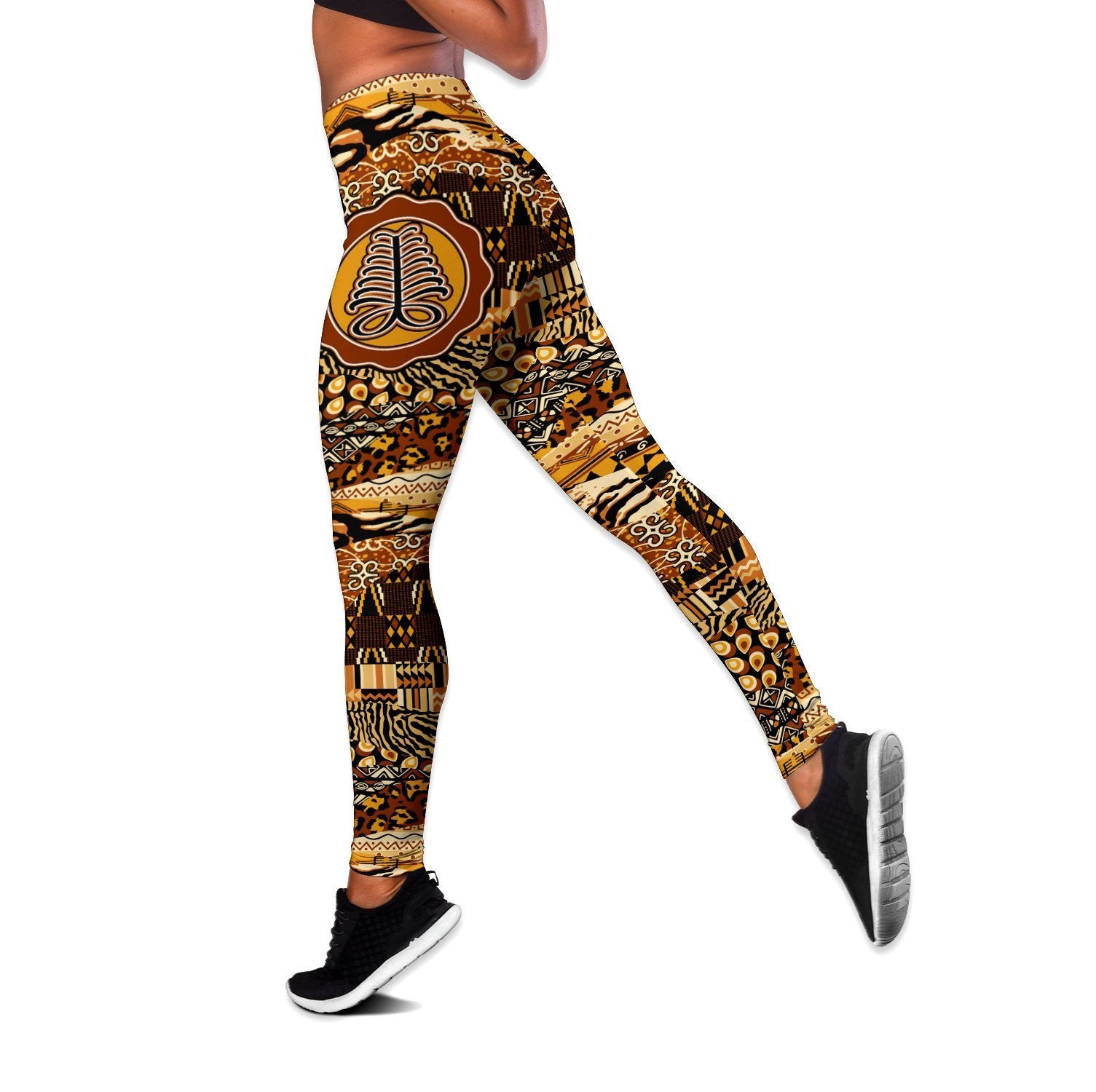 African Aya Combo Legging + Tank Top NTN29042104 - Amaze Style™