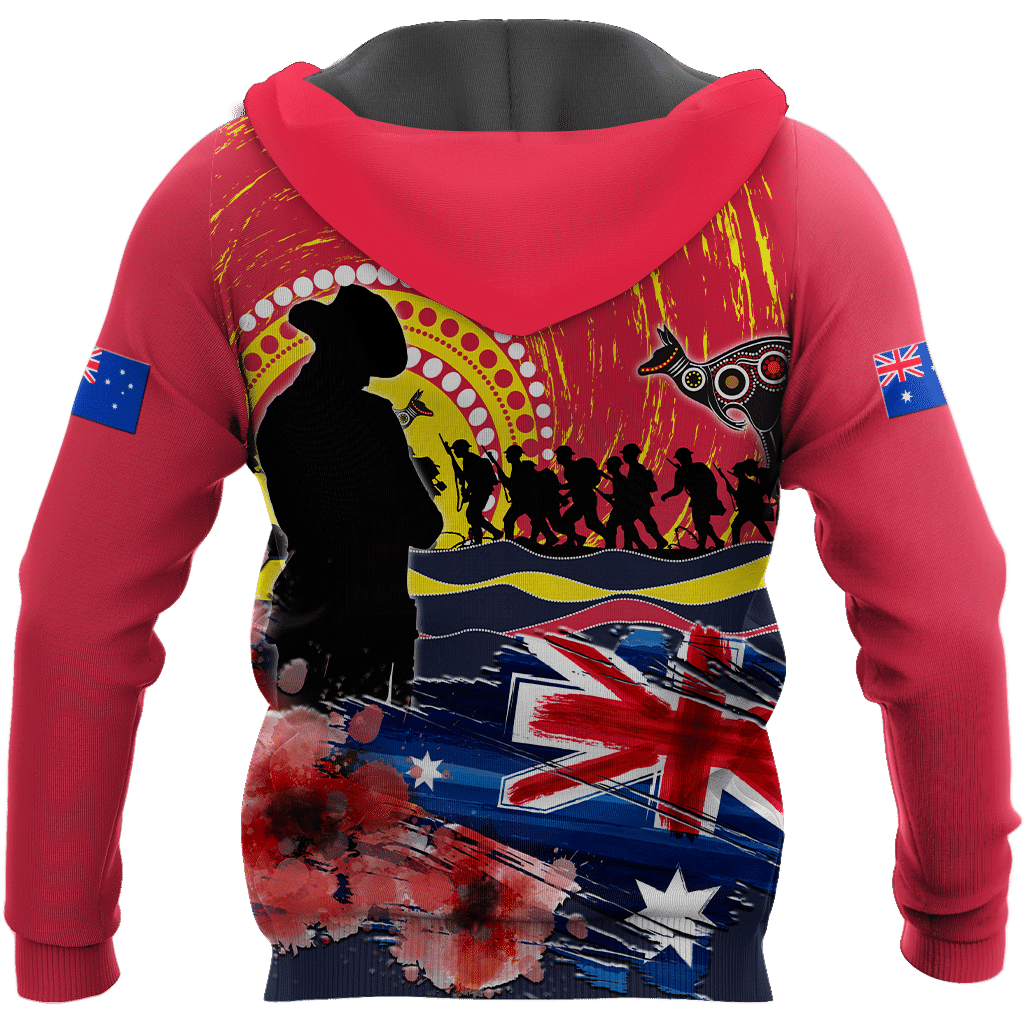 Australian Aboriginal Anzac Day 3D Printed Unisex Shirts TN SN30032103 - Amaze Style™