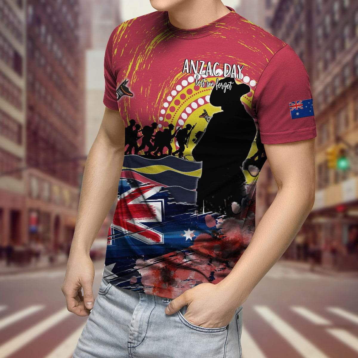 Australian Aboriginal Anzac Day 3D Printed Unisex Shirts TN SN30032103 - Amaze Style™