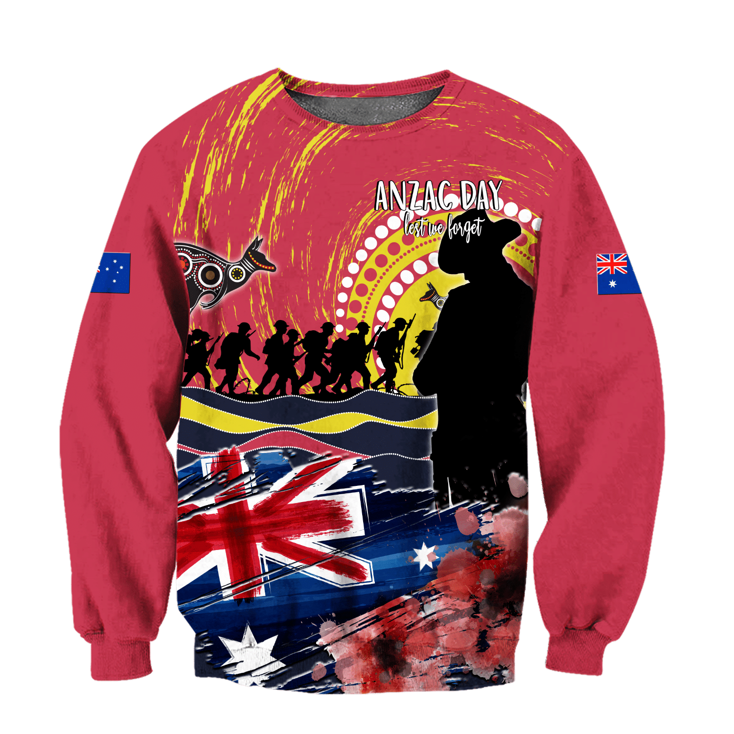 Australian Aboriginal Anzac Day 3D Printed Unisex Shirts TN SN30032103 - Amaze Style™