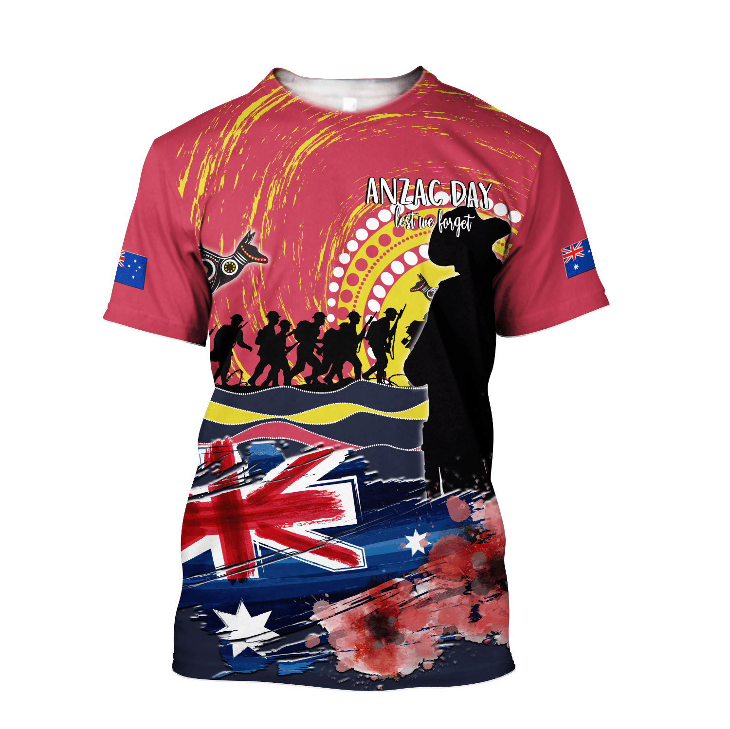 Australian Aboriginal Anzac Day 3D Printed Unisex Shirts TN SN30032103 - Amaze Style™