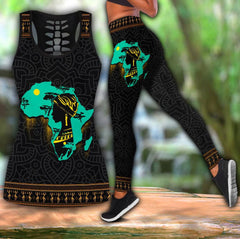 Africa Combo Legging + Tank Top AM28042103 - Amaze Style™