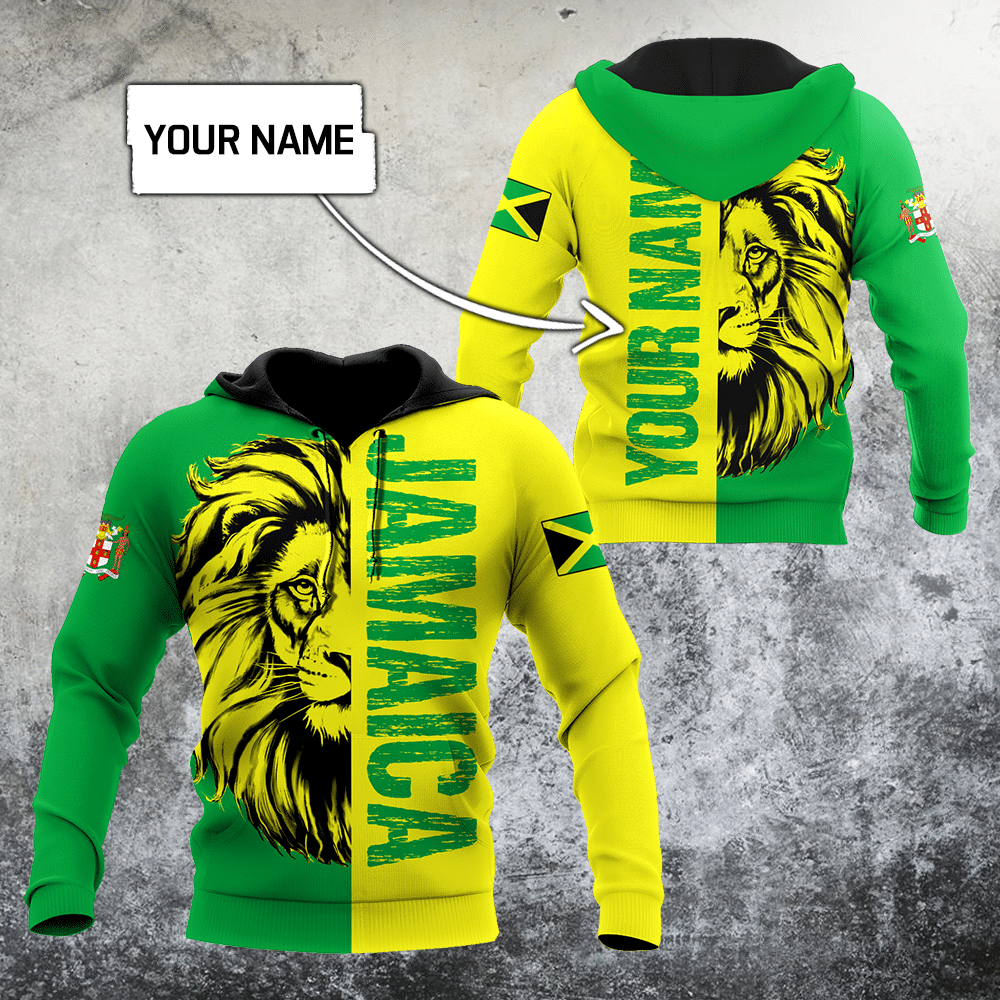 Customize Name Jamaica Hoodie For Men And Women MH23042101 - Amaze Style™