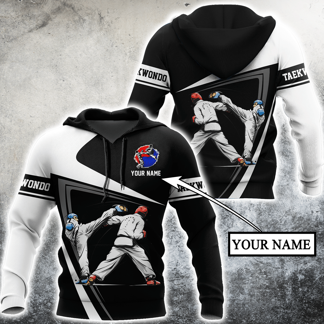 Customize Name Taekwondo Hoodie For Men And Women DD18032104 - Amaze Style™