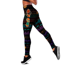 African Women Combo Legging + Tank Top NTN27042104 - Amaze Style™