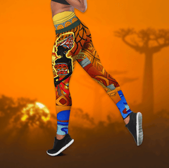 African Culture Combo Legging + Tank Top DA27042101 - Amaze Style™