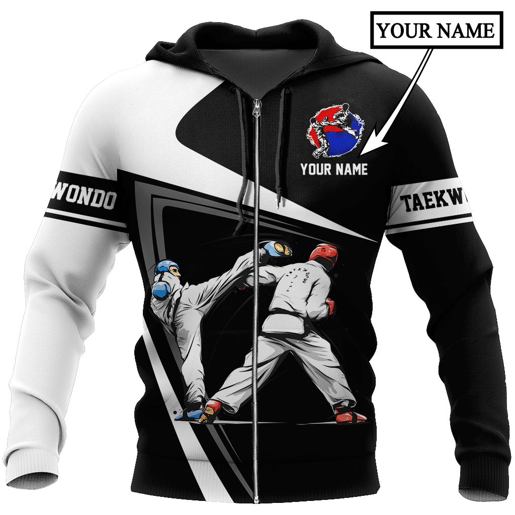 Customize Name Taekwondo Hoodie For Men And Women DD18032104 - Amaze Style™