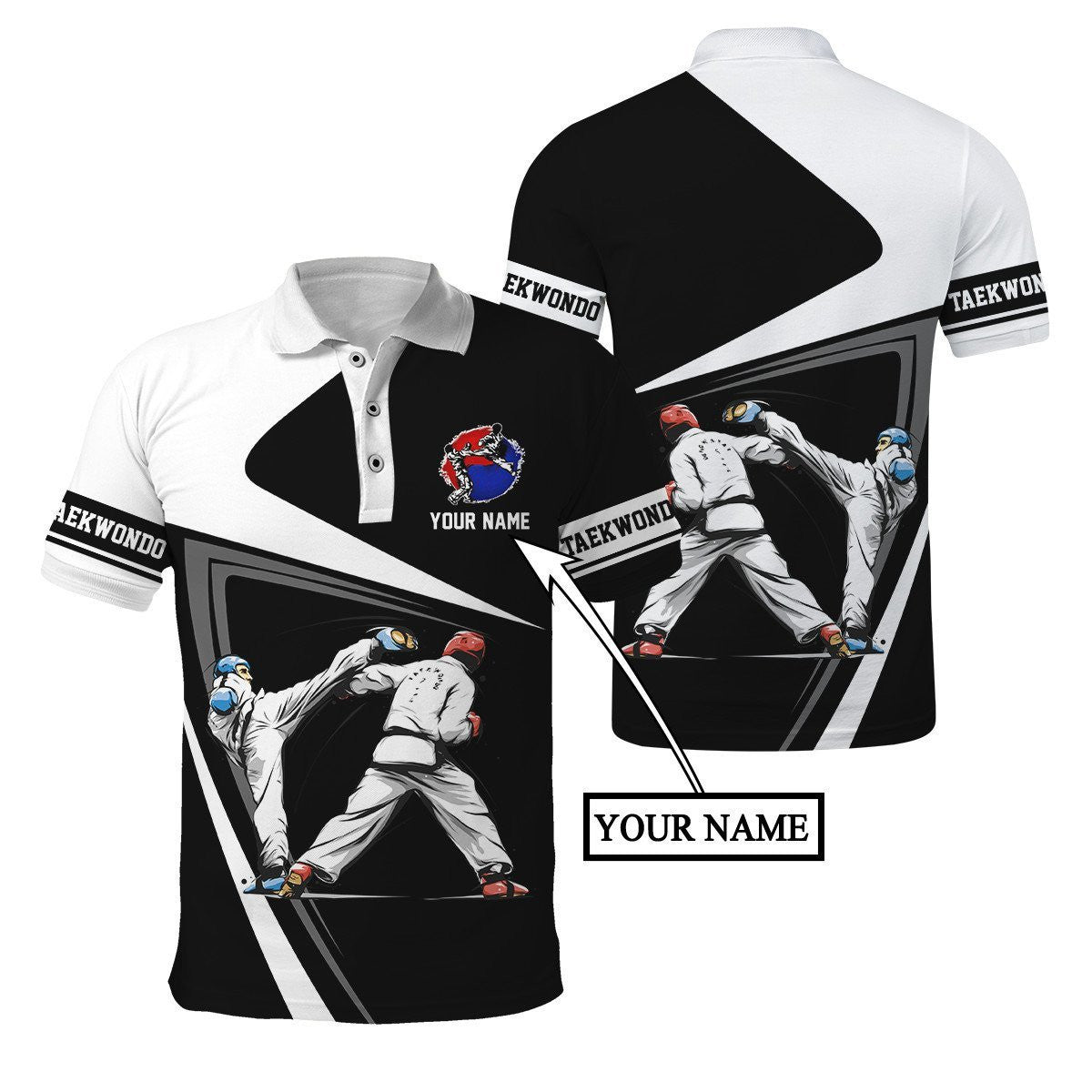 Customize Name Taekwondo Hoodie For Men And Women DD18032104 - Amaze Style™