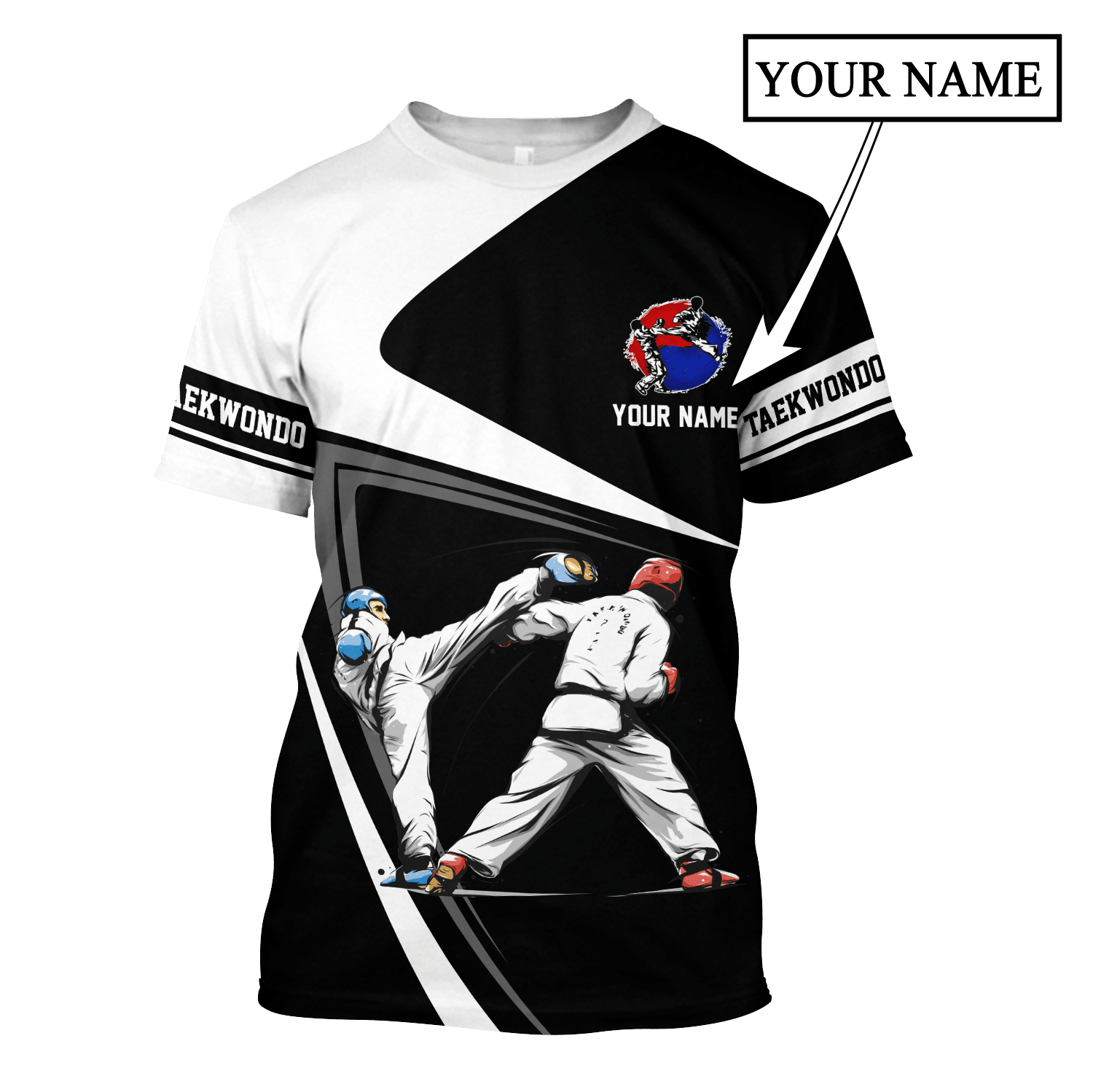 Customize Name Taekwondo Hoodie For Men And Women DD18032104 - Amaze Style™