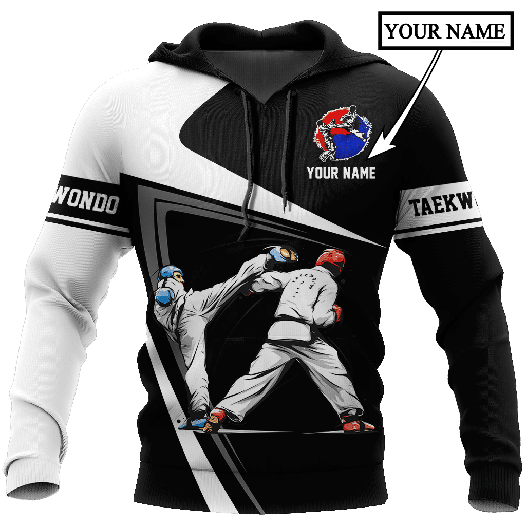 Customize Name Taekwondo Hoodie For Men And Women DD18032104 - Amaze Style™