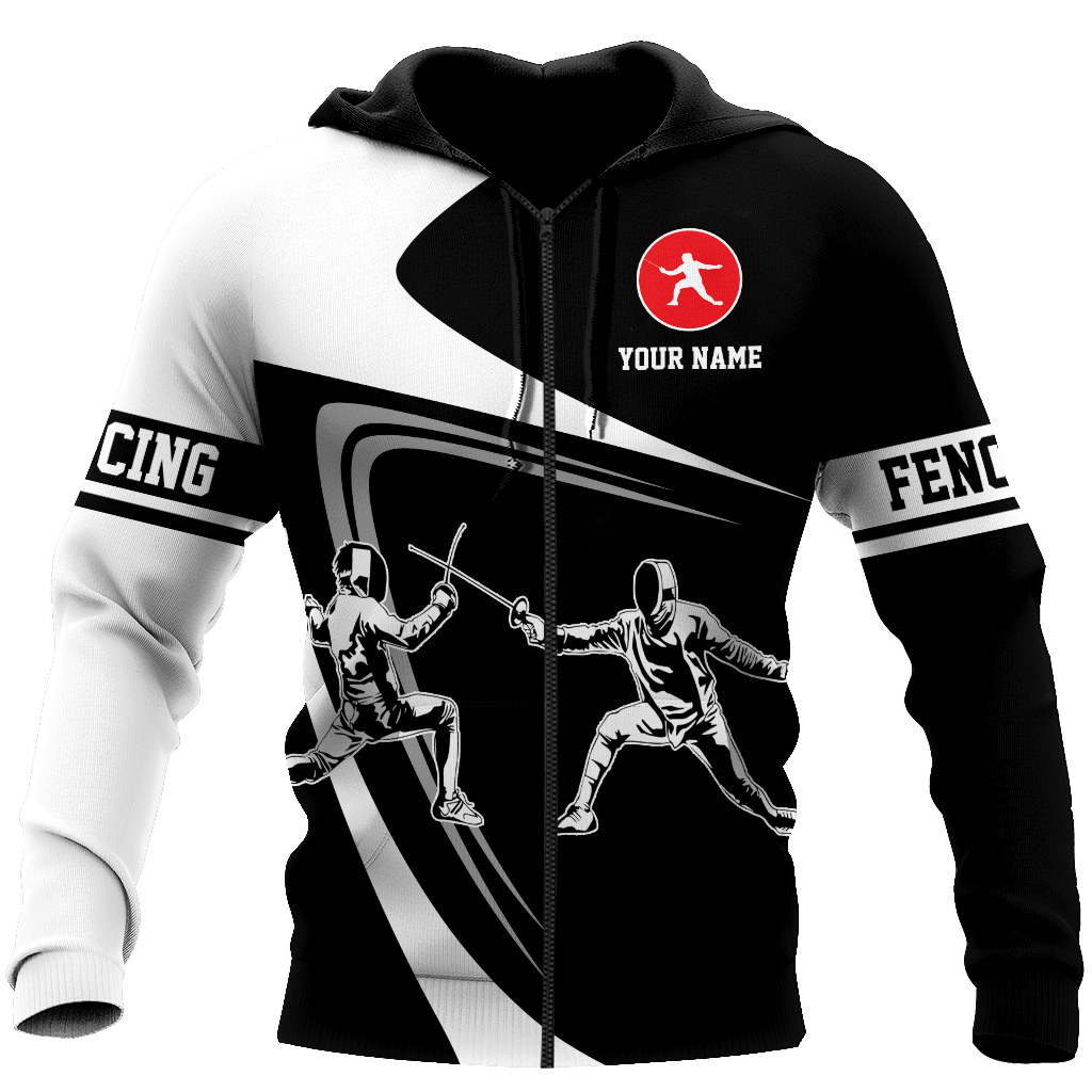 Customize Name Fencing Hoodie For Men And Women SN05042102 - Amaze Style™