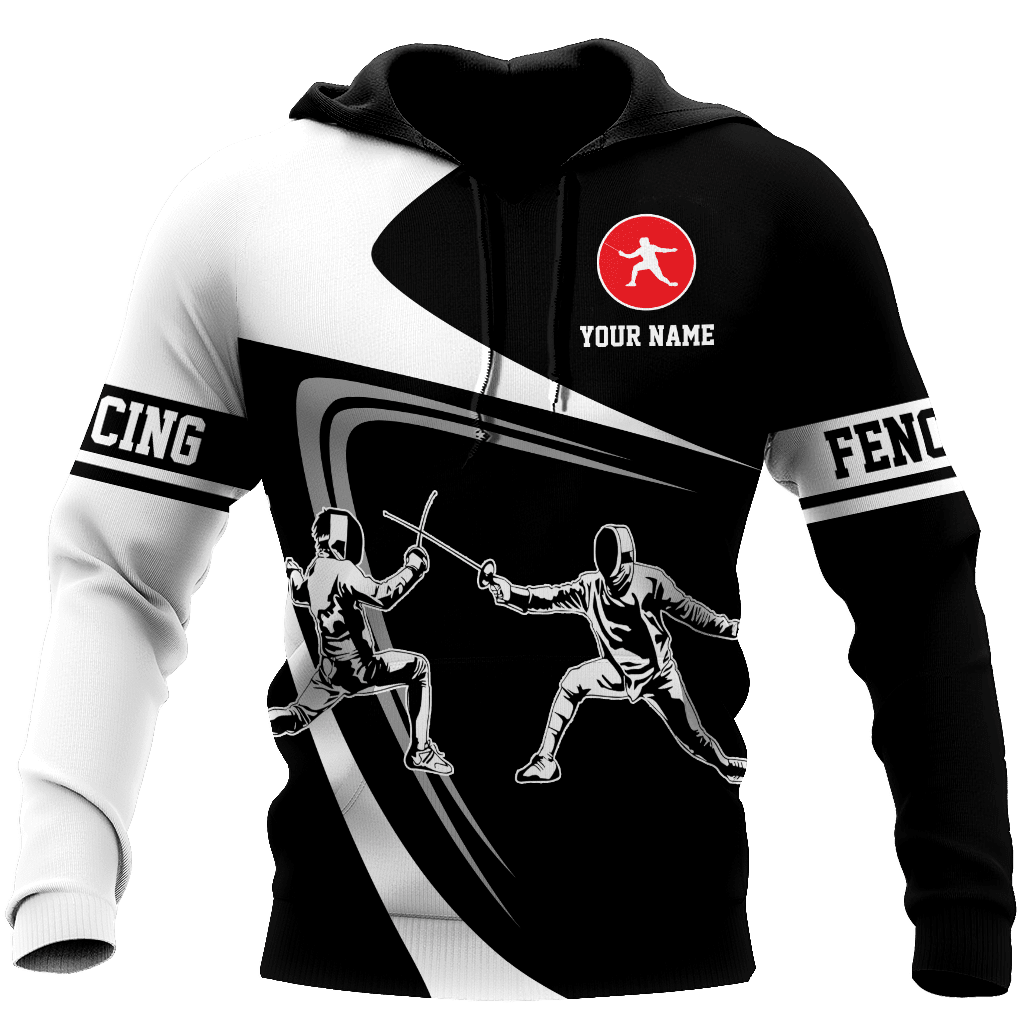 Customize Name Fencing Hoodie For Men And Women SN05042102 - Amaze Style™