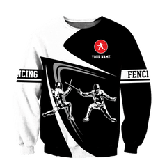 Customize Name Fencing Hoodie For Men And Women SN05042102 - Amaze Style™