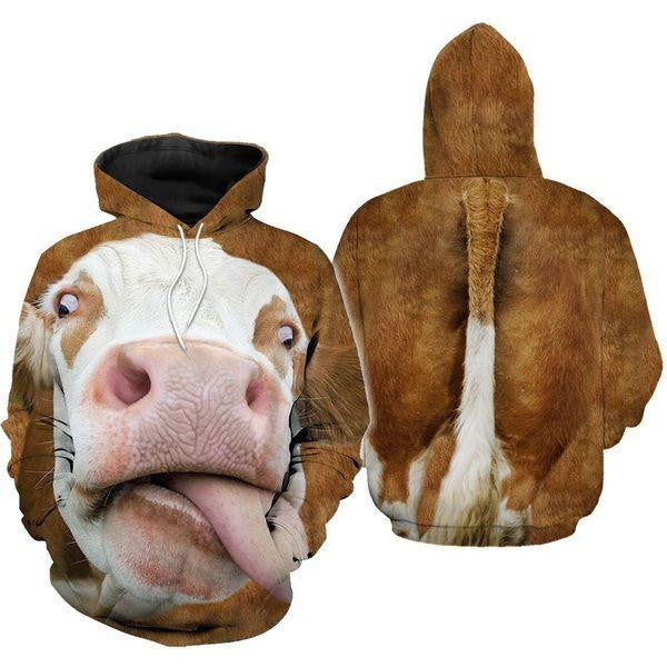 Premium Farmer Cow 3D All Over Printed Unisex Shirts - Amaze Style™