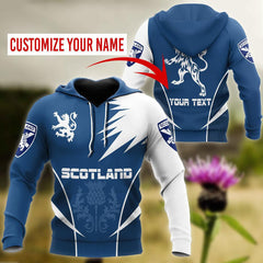 Scottish Rampant Lion Active Special Hoodie (Customize) - Amaze Style™-Apparel