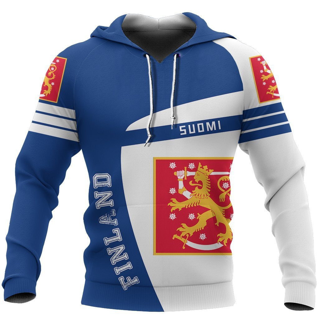 Finland Sport Hoodie - Premium Style NVD1252 - Amaze Style™-Apparel