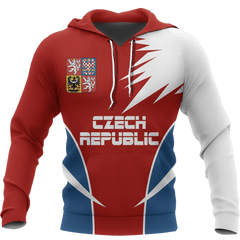 Czech Republic Active Special Hoodie NVD1166 - Amaze Style™-Apparel