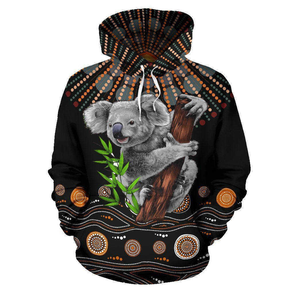 Koala Australian Aboriginal Hoodie-NNK1495 - Amaze Style™-Apparel