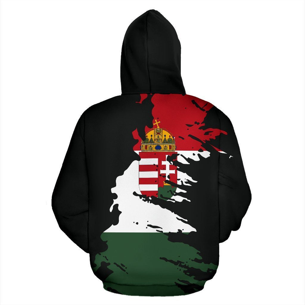 Hungary Hoodie Flag Painting - Amaze Style™