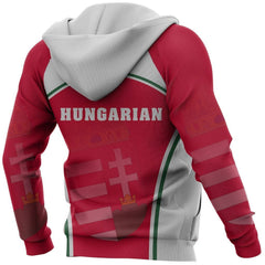 Hungary Coat Of Arms Sport Style - Amaze Style™-Apparel