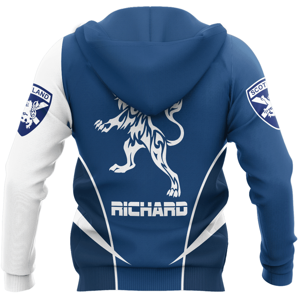 Scottish Rampant Lion Active Special Hoodie (Customize) - Amaze Style™-Apparel