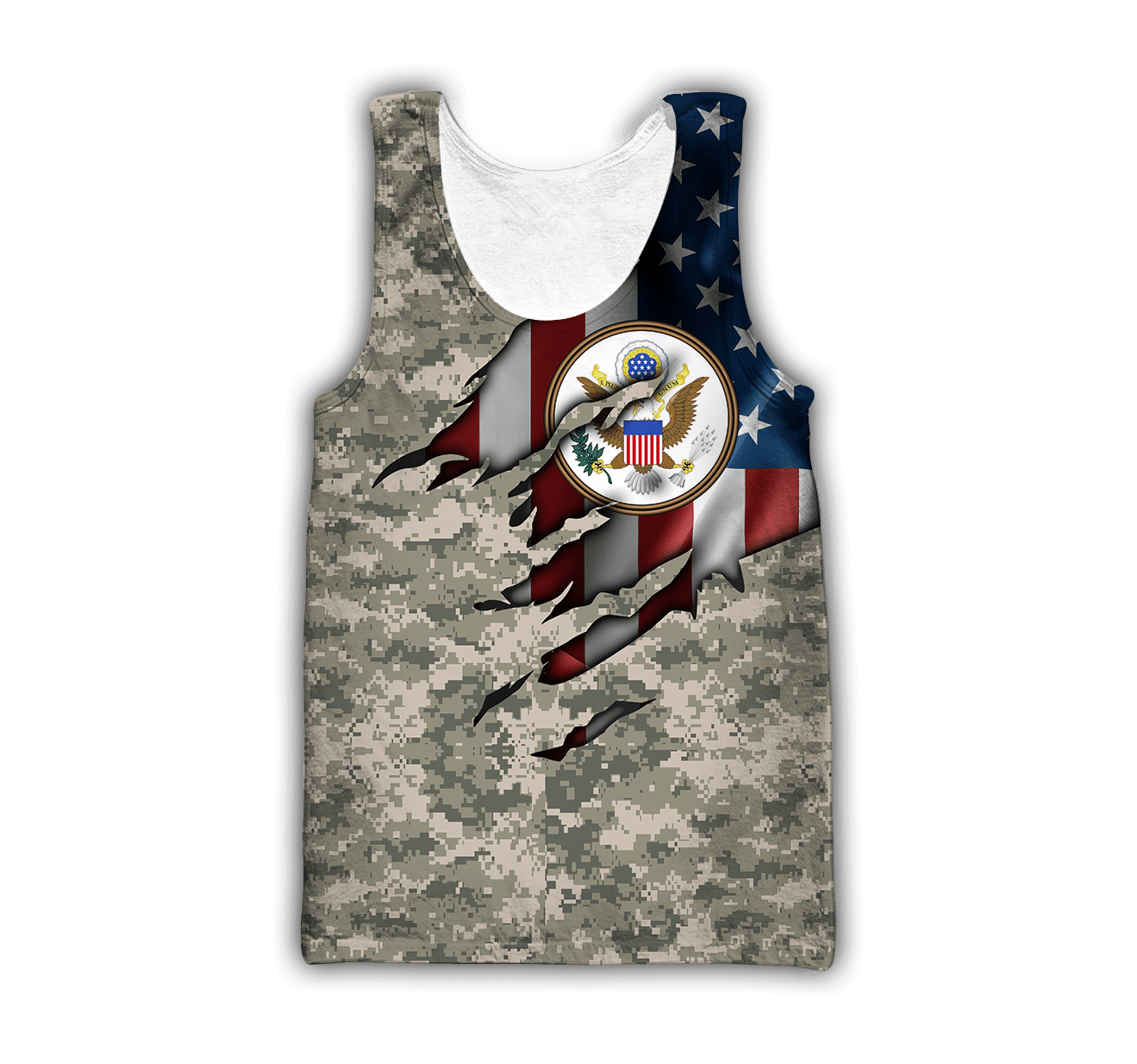 Great Seal of the United States Army Personalized Name - 3D All Over Printed Shirts For Men and Women - Amaze Style™