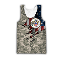 Great Seal of the United States Army Personalized Name - 3D All Over Printed Shirts For Men and Women - Amaze Style™