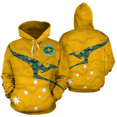 Australia Rugby Kangaroo Hoodie  -NNK1485 - Amaze Style™-Apparel