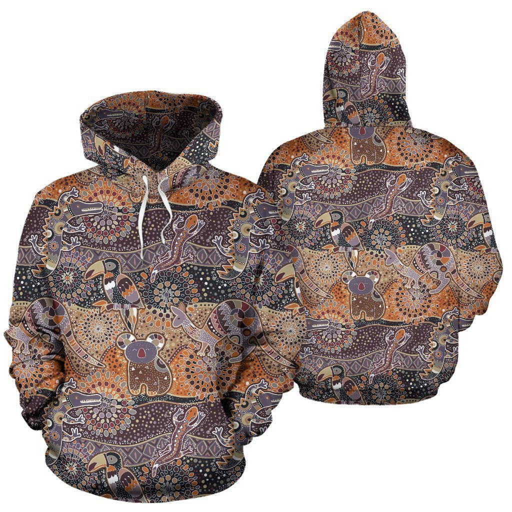 Australia Aboriginal™ Hoodie-NNK1494 - Amaze Style™-Apparel