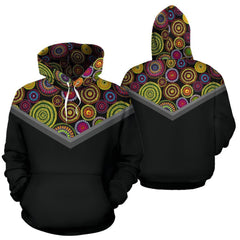 Australia Aboriginal All Over Print Hoodies-NNK1809 - Amaze Style™-Apparel