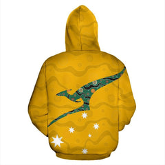 Australia Rugby Kangaroo Hoodie  -NNK1485 - Amaze Style™-Apparel