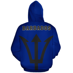 Barbados In Me All Over Hoodie blue PL069 - Amaze Style™-Apparel