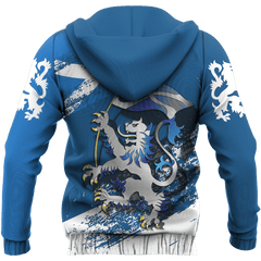 Scottish Rampant Lion Holding The Flag Hoodie HD1236 - Amaze Style™