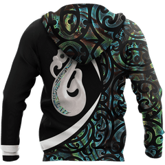 Aotearoa Manaia Silver Fern Paua Shell 3d all over printed shirt and short for man and women - Amaze Style™-Apparel