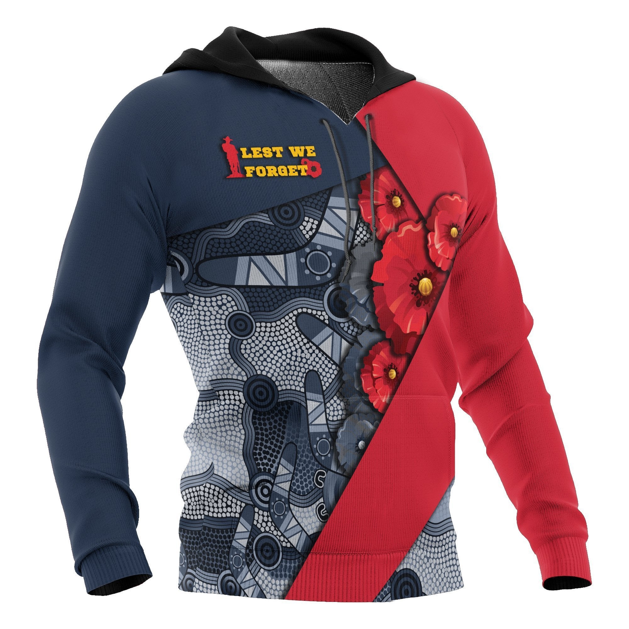 Premium Australia Aboriginal Anzac Day 3D All Over Printed Unisex - Amaze Style™-Apparel