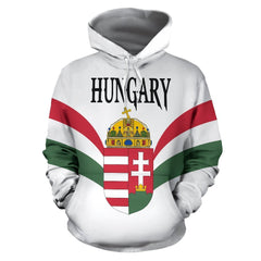 Wings of Hungary Zip Up Hoodie - Amaze Style™