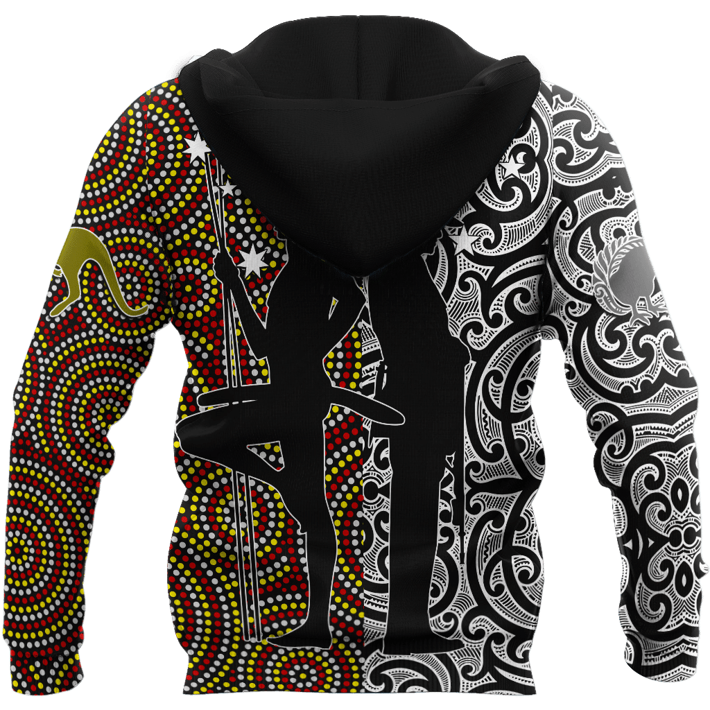 Anzac Day Australia Aboriginal And New Zealand Maori 3D All Over Printed Unisex - Amaze Style™