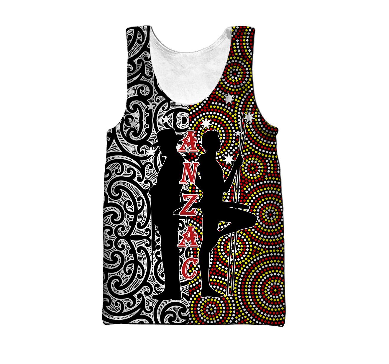 Anzac Day Australia Aboriginal And New Zealand Maori 3D All Over Printed Unisex - Amaze Style™