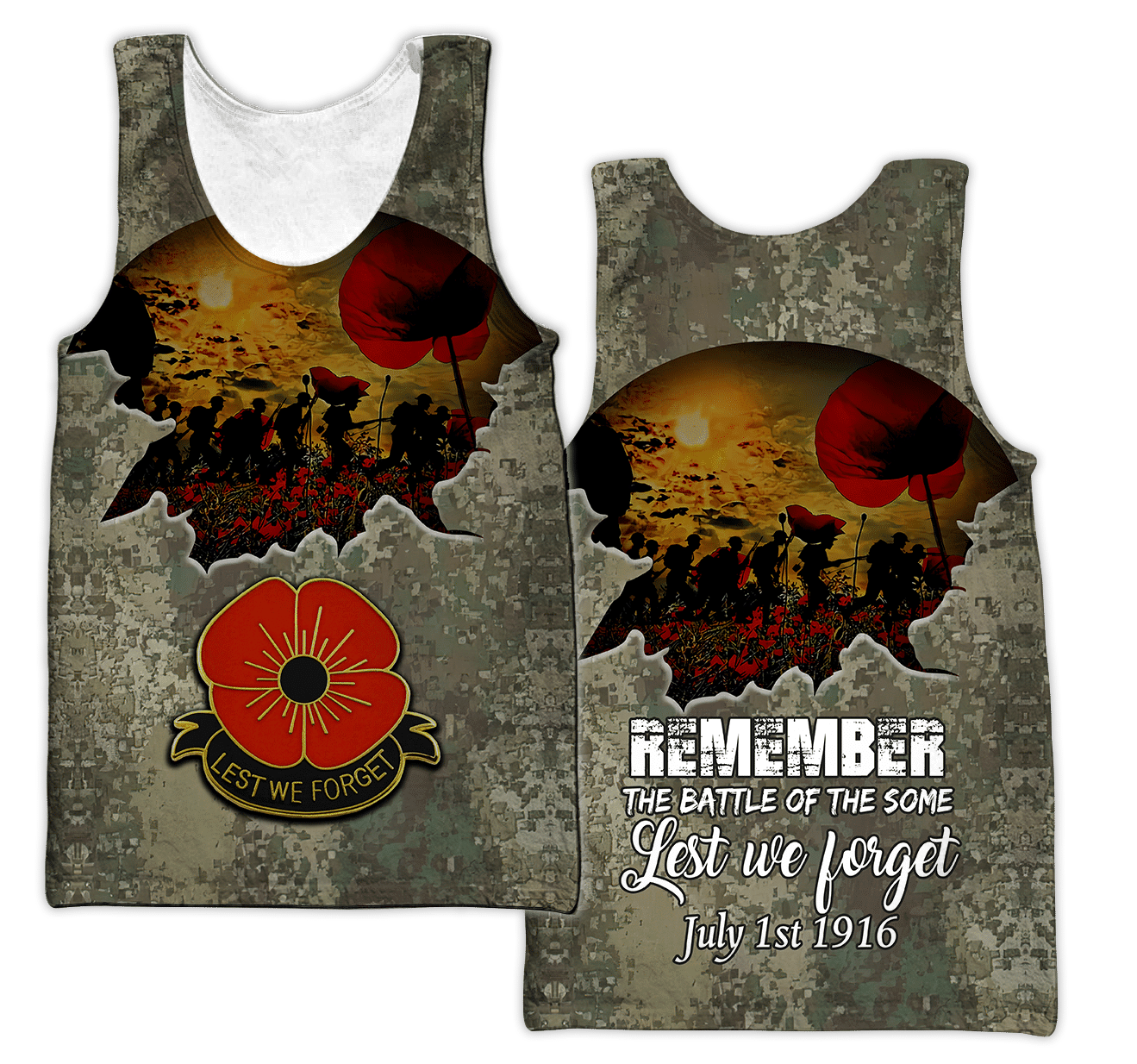 Premium Anzac Day Aboriginal 3D All Over Printed PL - Amaze Style™