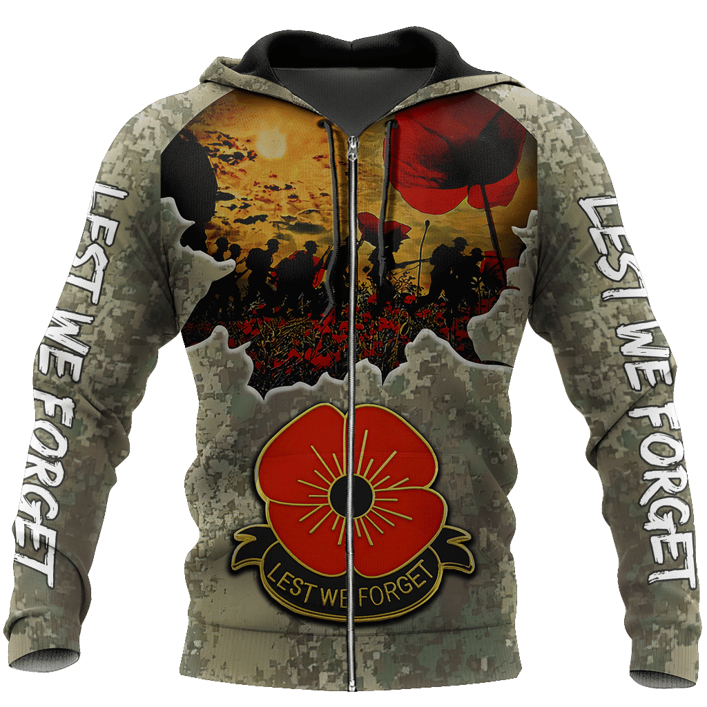 Premium Anzac Day Aboriginal 3D All Over Printed PL - Amaze Style™