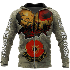 Premium Anzac Day Aboriginal 3D All Over Printed PL - Amaze Style™