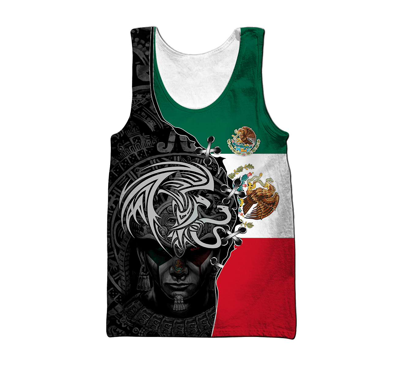 Custom Name Mexico Aztec 3D All Over Printed Shirts For Men and Women DQB06272005S - Amaze Style™-Apparel