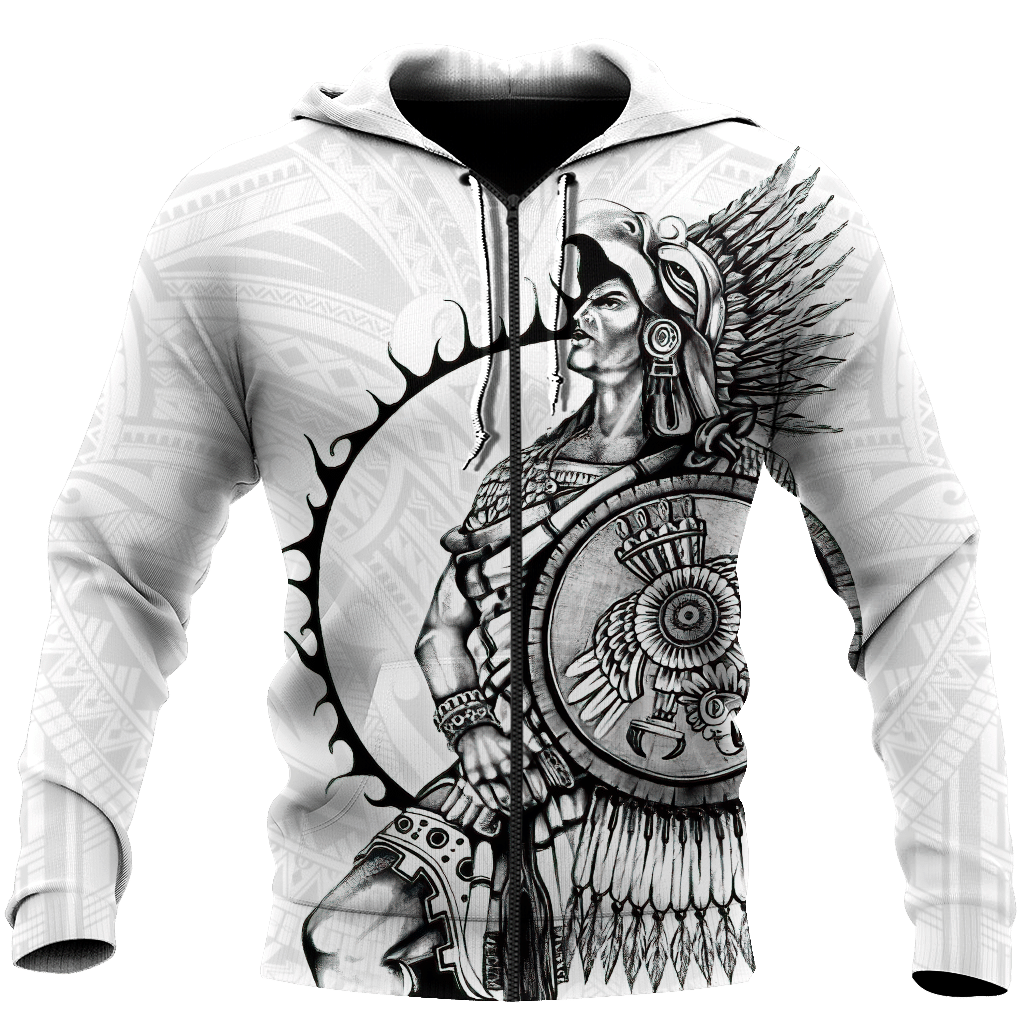 Mexican Aztec Warrior 3D All Over Printed Shirts DQB07162001 - Amaze Style™-Apparel